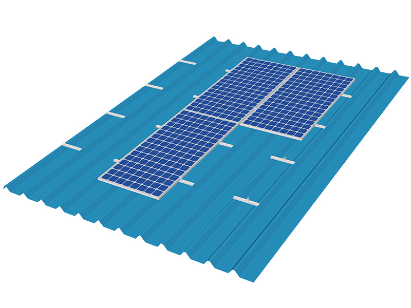 Rail Free Metal Roof Solar Mounting Systems